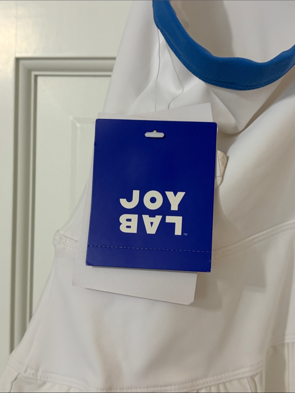 JoyLab White Active Dress with Red and Blue Straps - Picture 10 of 10